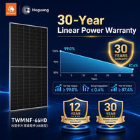 Panneau solaire bifacial double vitrage TW Solar Heguang TWMNF-66HD 715W 725W 735W TNC N-Type 2384x1303x33mm, module PV à 23,7% d'efficacité