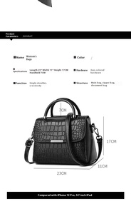 <span class=keywords><strong>MELI</strong></span> 2024 Borsa <span class=keywords><strong>a</strong></span> Mano Retrò da Donna in PU Impermeabile di Grande Capacità con Motivo <span class=keywords><strong>a</strong></span> Pietra, Chiusura alla Moda e Tracolla - Product Image 6