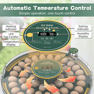 S52 Turkey Incubator for <strong>Fertile</strong> Chicken <strong>Eggs</strong> Hatching Machine Project for Small Poultry Farming Design Price Farms <strong>Sale</strong> - Product Image 1