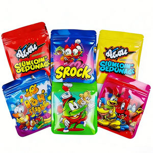 Bolsa de Embalaje de Alimentos Personalizada de 3.5 Gramos, Tipo Cadena, Esmerilada, a Prueba de Olores, con Cierre, de Película de Poliéster Duradera, con Cierre de Cremallera, de Colores - Product Image 2