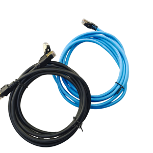Câble de raccordement Ethernet LAN Cat.5e UTP 4 paires RJ45 jaune et bleu de 1m, 2m, 3m, 5m, 10m, <span class=keywords><strong>20m</strong></span>, 30m pour routeur <span class=keywords><strong>ADSL</strong></span>, PC, ordinateur portable - Product Image 4
