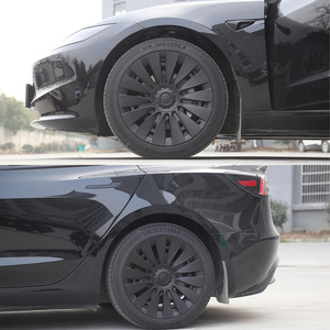 Automóvil para Tesla Modelo 3 Highland 4 Uds tapa de rueda de repuesto de rendimiento <span class=keywords><strong>tapacubos</strong></span> de rueda de <span class=keywords><strong>18</strong></span> <span class=keywords><strong>pulgadas</strong></span> - Product Image 4