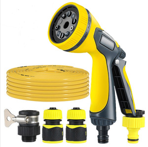 OEM Car Washing Water Gun Plastic &amp; Rubber Household Watering Flowers Vegetables Garden Hose Shower Sprinkler Water <strong>Spray</strong> <strong>Set</strong> - Product Image 5
