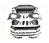 Nuevo Kit de Parachoques Delantero Atornillable PNB de Alta Calidad para Audi A3/S3 2013-2019 con Rejilla Negra - Estilo Facelift Mejorado, 1 Año de Garantía