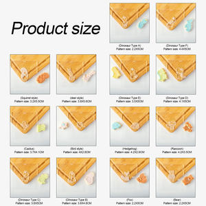 Cortador de <span class=keywords><strong>Galletas</strong></span> de Dinosaurio, Molde de <span class=keywords><strong>Chocolate</strong></span> para <span class=keywords><strong>Galletas</strong></span> de Animales, Estampador de <span class=keywords><strong>Galletas</strong></span> de Acrílico para Decoración de Pasteles - Product Image 6