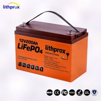 Batterie pour fauteuil roulant électrique 12V200AH 100AH 120AH 150AH 200AH 300AH 1.2KWh 1.44KWh 1.8KWh 2.4KWh 3.6KWh Batterie prismatique LFP Zero