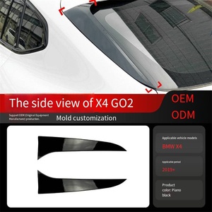 Alerón Lateral Veidt Compatible con <span class=keywords><strong>BMW</strong></span> <span class=keywords><strong>X4</strong></span> G02 2019+, Alerón Trasero Fijo, Adhesivo para Automóvil, Modificación Exterior Transfronteriza - Product Image 2