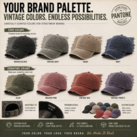 Casquette de baseball vintage en coton délavé, broderie personnalisée, streetwear vierge, visière incurvée, effet vieilli, faible MOQ, chapeau OEM