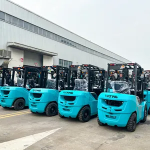 Nearsun Brand New Machinery Price High Voltage Lithium Battery Forklift 3.5 Ton 3500kgs 3000kgs Electric Forklift Truck