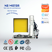 NB MOTOR Moderno 433MHz AC220V RF Interruptores de control remoto Motor de persiana enrollable Puerta de garaje Control remoto Transmisor Receptor