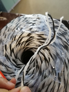 Dây Bện Kéo Bằng Polypropylene Màu Xanh Và Trắng 2200 Ft Dễ Dàng Kéo Ống Dẫn - Product Image 3