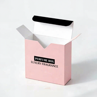 Caja de Papel Plegable de Alta Calidad para Empaque de Cosméticos, Perfumes y Cremas Faciales, con Impresión Offset y Grabado Personalizado