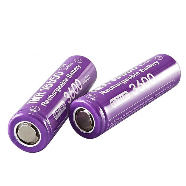 3.7 Lithium Ion Battery OEM BMAX High Capacity IMR 18650 Liion Batteries 3600mah Rechargeable Lithium Batteries