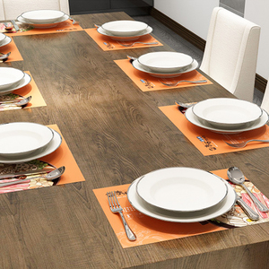 Custom Printed Placemat <strong>Paper</strong> Restaurant Dinning <strong>Plates</strong> Table Place Mat Disposable Tray <strong>Paper</strong> Placemats Pad Christmas for Dinner