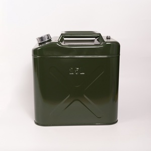 Bidon de carburant métallique carré pour voiture, personnalisable, différentes capacités, vert, <span class=keywords><strong>en</strong></span> <span class=keywords><strong>fer</strong></span>, type jerrycan - Product Image 6