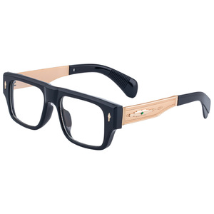 Gafas de Sol ZS-98355B para Hombre, Montura Cuadrada, Lentes de PC con Protección UV400, Montura Negra, Gafas de Protección Solar de Moda para Exteriores - Product Image 4