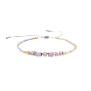 Bracelet d'amitié ajustable fait main en perles <span class=keywords><strong>Miyuki</strong></span> et coquillages colorés pour femme et fille – Collection été - Product Image 5