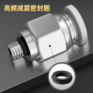 Pneumatic <b>Quick</b> Coupler PC8 02 Threaded Straight Air Hose <b>Connector</b> 4mm 6mm 8mm 10mm 12mm 14mm 16mm PBT Material - Product Image 4