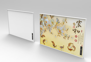 Wholesale Wall Mounted <strong>Heater</strong> 500W 600W <strong>Plug</strong> <strong>in</strong> Infrared Panel with LED Display - Product Image 3