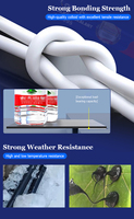 LONCOOL 995 Sellador de Silicona Estructural Profesional, Adhesivo de Alta Resistencia para Puertas y Ventanas, Fórmula de Grado Estructural