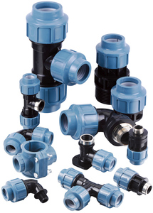 PN16 mật độ cao polyethylene HDPE phụ kiện đường ống Tee van phụ kiện trang trại thủy lợi HDPE nén Phụ kiện cho hệ thống nước - Product Image 5