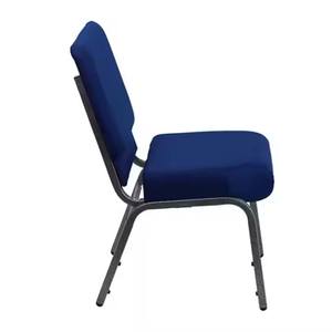 Sillas de Teatro e Iglesia Modernas de Metal con Cojín Grueso y Porta Libros, Apilables, Resistentes y Duraderas para Uso en Hoteles, Venta al Por Mayor de Fábrica - Product Image 5