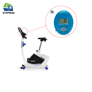 digital bicicleta de ejercicio monitor LCD pantalla 4 llaves velocidad tiempo bicicleta computadora - Product Image 1