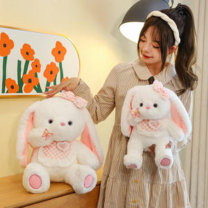 Peluche HECION Sweetheart Goodnight, Adorabile Bambola Coniglietto, Morbido Animale di Peluche, Perfetto per Premi di Macchine a Pinza e Regali per Bambini - Product Image 2