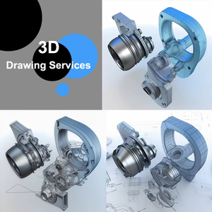 Quickly Deliver 3d Reverse Engineering Service 3d <strong>Cad</strong> Drawing Service Printing to Step Stl Files for Crafts - Product Image 1