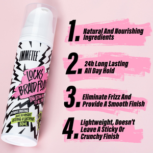 <span class=keywords><strong>Mousse</strong></span> coiffante OEM/ODM pour tresses : réduit et prévient les frisottis, définit les boucles, fixe les styles, nourrit les cheveux secs - Product Image 4