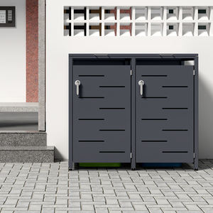 גדול מגולוון פלדה חיצוני גדול מגולוון ארונות זכוכית - Product Image 4