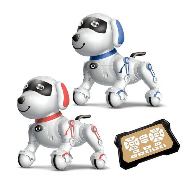 Early Educational Interactive Game Voice Controlled Remote Control Robot Dog Toy Intelligent Model Ai Pet Products for Children