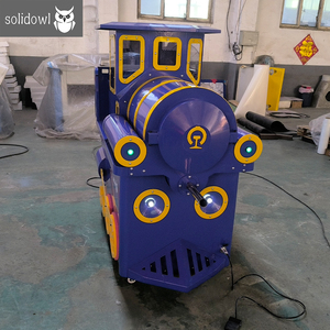 Máquina de Rellenar Peluches Portátil con Forma de Tren, Máquina de Fabricación de Peluches con Luces, Aspecto Adorable - Product Image 3