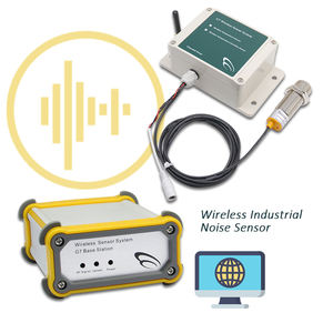 Emetteur sans fil Capteur de bruit industriel Détecteur de bruit et de niveau sonore Détecteur de bruit industriel en décibels - Product Image 1