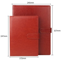 Porte-documents multifonction A5/A4 pour usage professionnel, commercial et contractuel avec logo personnalisé – Exclusivité transfrontalière