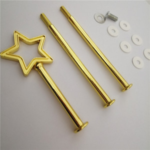 อุปกรณ์ฮาร์ดแวร์ตั้งคัพเค้กโลหะแบบ<span class=keywords><strong>ดึง</strong></span>ที่จับถาดเสิร์ฟคัพเค้ก - Product Image 5