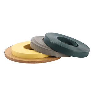 La colección de grano de madera resistente al agua ecológica más popular, tira de borde de muebles de PVC para bandas de borde - Product Image 1