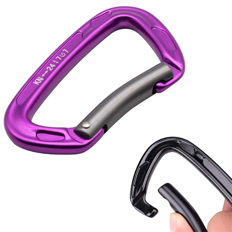 האיכות הטובה ביותר מותאם אישית carabiner עם מכופף הצמד