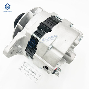 6bg1 6bb1 6BD1 6bd1t 6BG1T 6he1 6HH1 6hk1 6qa1 6sd1 6bt5.9 dh225 dh300 phát điện cho máy xúc Ex200-5 Máy phát điện diesel 24V 50A - Product Image 5