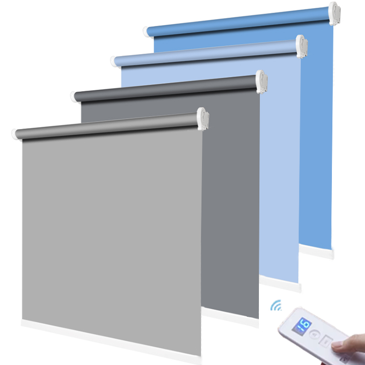 Моторизованные роликовые шторы с Wi-Fi управлением, автоматические умные светофильтрующие роликовые шторы с двигателем, шторы с аккумулятором