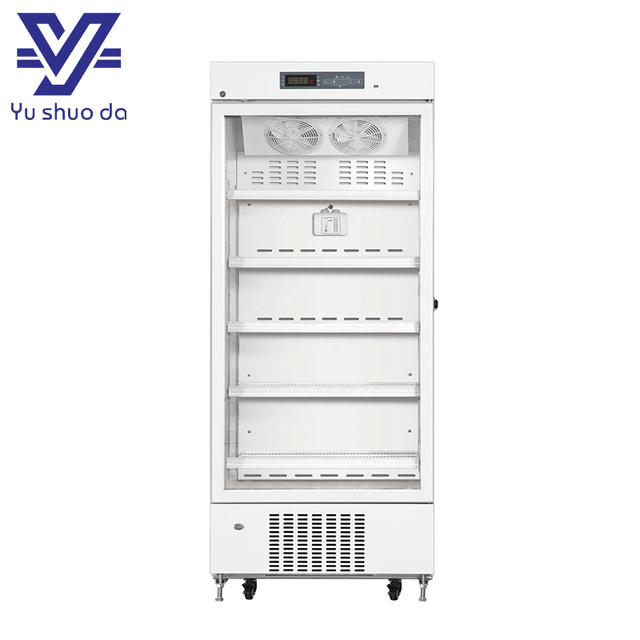 Precise Temperature Control Medical 2~8 Degree Vertical Vaccine Refrigerator 416L