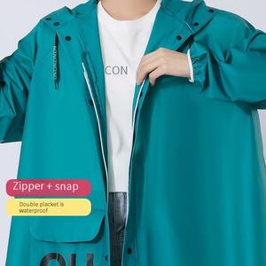 Imperméable en EVA <span class=keywords><strong>de</strong></span> haute qualité, sans odeur, pour adultes, vêtements <span class=keywords><strong>de</strong></span> <span class=keywords><strong>pluie</strong></span> réutilisables non toxiques pour <span class=keywords><strong>la</strong></span> randonnée, le <span class=keywords><strong>vélo</strong></span>, les voyages, équipement unisexe - Product Image 4