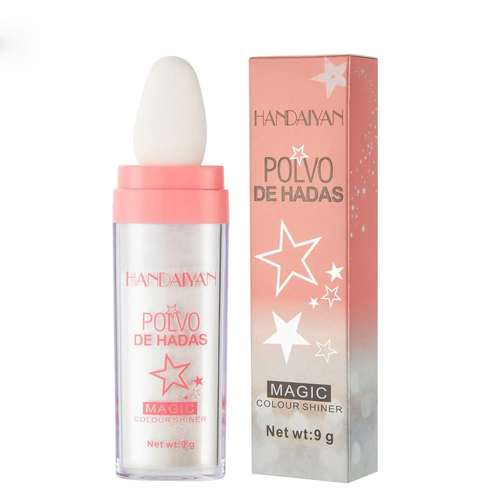 HANDAIYAN Pink Highlight Makeup Shiner Face And Body Loose Highlighter Powder Private Label
