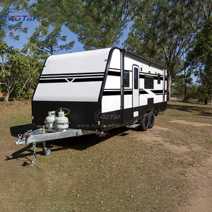 <span class=keywords><strong>Remorque</strong></span> de voyage 22Ft <span class=keywords><strong>Semi</strong></span> Off Road Caravan 4X4 Grande taille 4 couchettes Camping-car Rv Camping Camper Van - Product Image 2