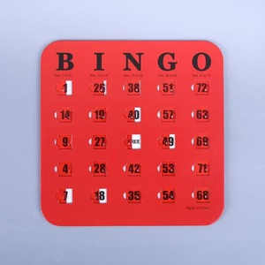 Colorful Handmade <b>Paper</b> Bingo Cards with Numbered Tiles for Party Games - Product Image 4