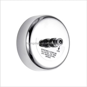 Tendedero individual retráctil de acero inoxidable 304 de alta resistencia al por mayor, tendedero de secado de grado comercial montado en la pared para sala de estar - Product Image 3