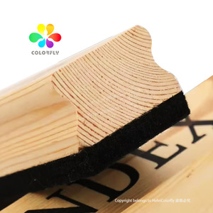 Style en bois en vrac usine pas cher <span class=keywords><strong>feutre</strong></span> <span class=keywords><strong>effaçable</strong></span> à sec <span class=keywords><strong>blanc</strong></span> noir tableau gomme - Product Image 2