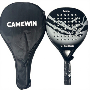 ไม้แร็กเกตไฟเบอร์, ไม้พาเดลคาร์บอนรูปทรงเพชร สีขาว 12k ระดับมืออาชีพ สีชมพู 24k ไม้พาเดลแบบกำหนดเอง - Product Image 3