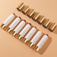 Stick de blush contour crème rond doré artisanal écologique, vegan, emballage de marque privée, sans cruauté, sticks de blush