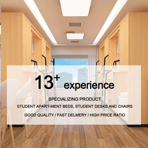 Giường sinh viên đa năng có bàn học, khung gỗ bền chắc, thiết kế tiết kiệm không gian dành cho ký túc xá trường học hoặc phòng ăn ký túc xá đại học - Product Image 5